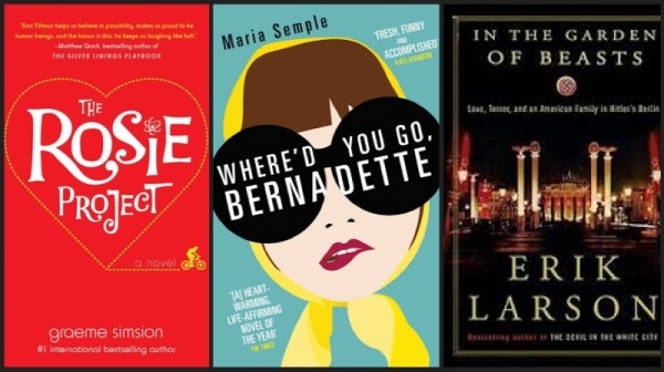Book Reviews- The Rosie Project, Where'd You Go, Bernadette & In the Garden of Beasts